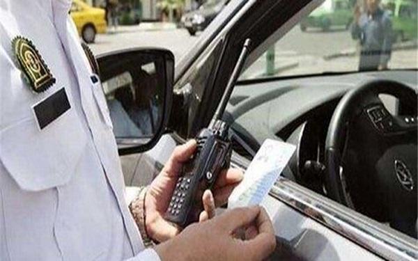 جریمه کرونایی 5007 راننده بی ماسک در تهران