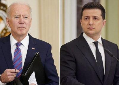 بایدن رئیس جمهور اوکراین را به آمریکا دعوت کرد