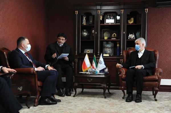 دیدار سفیر لهستان با وزیر ورزش و جوانان